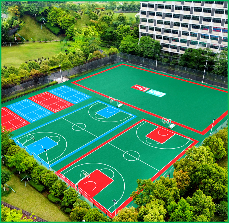 籃球場拼裝運(yùn)動地板 籃球場拼裝運(yùn)動地板